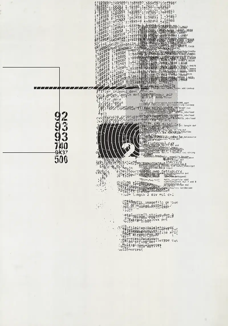 Artwork titled Common Characters (260417-11)